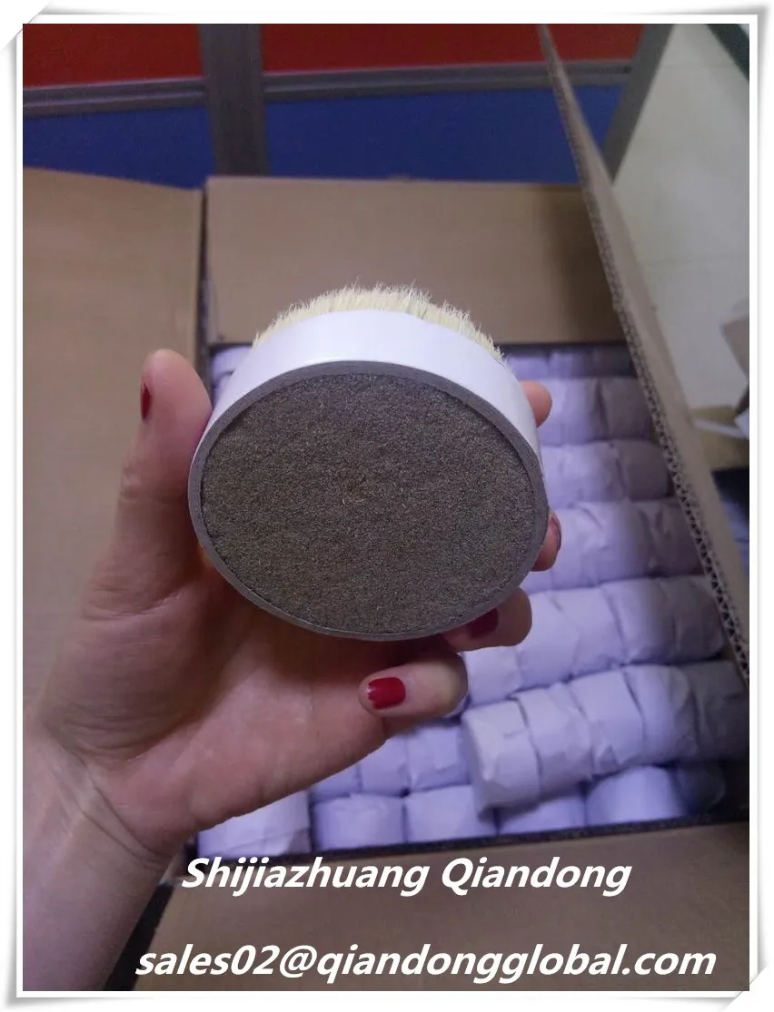 
38mm 90% Tops Bleached White Bristle Hair 