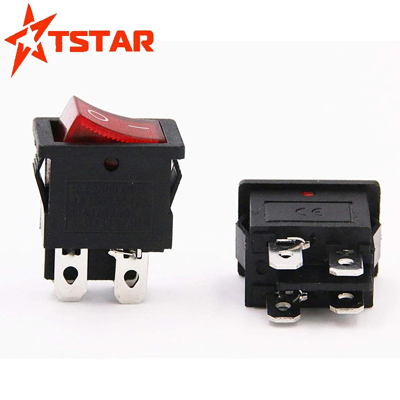 10A 250V Inlet Module Plug Fuse Switch 3 Pin ON/OFF Power Socket IEC320 C14 for game machine accessories