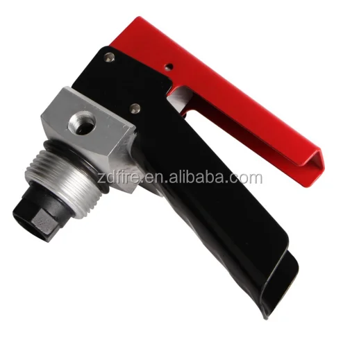 Fire Extinguisher valve for mexico ,,Aluminum valve for 4.5-6-9KG ABC fire extinguisher