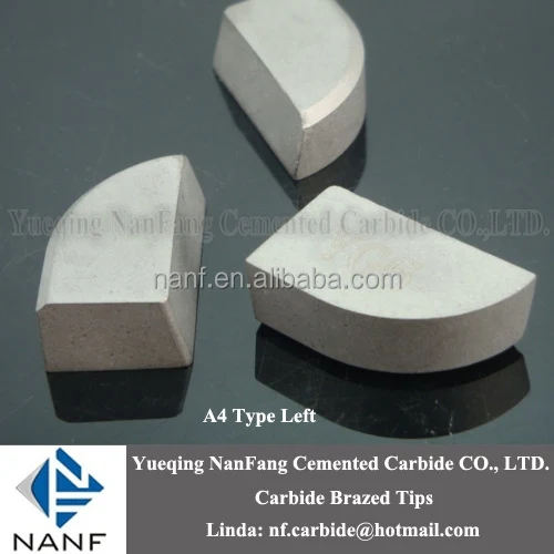 Good Hardness YG6 Tunsgten Carbide Tips C120