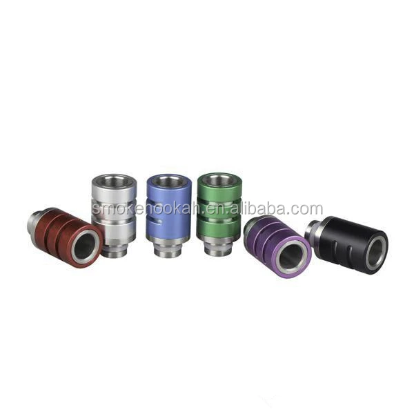 Nice design Aluminum Stainless Steel Airflow Drip Tip fit for 510 vape