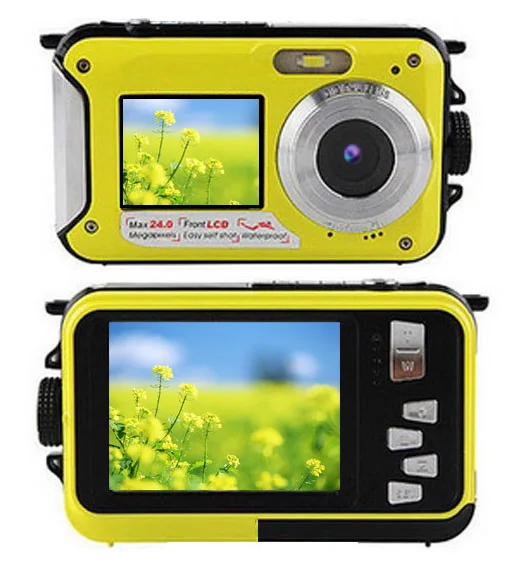 
Двойной экран цифровой Камера Подводная камера завод (DW-DC998) 