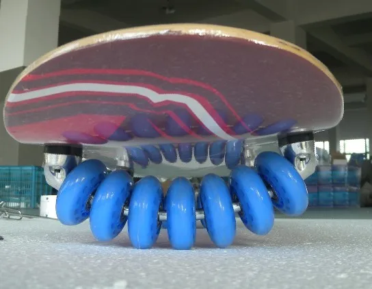 14 wheels flow board chinese maple skate board