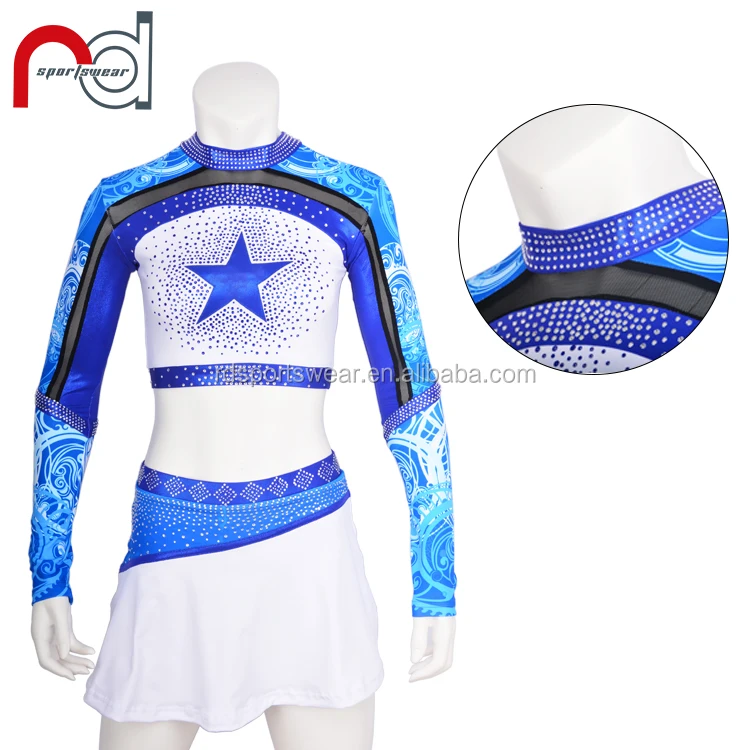 Customized Cheer cheerleading apparel uniform Extreme Senior ELITE cheer competition uniform