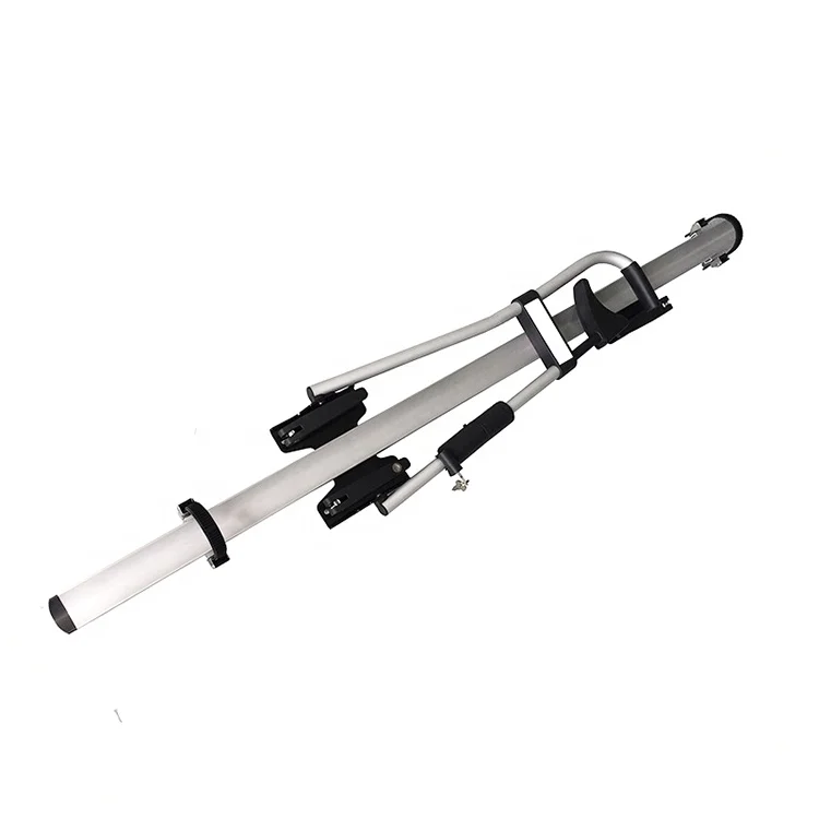 Cycle Bike Carrier Roof Mounted Aluminium Box Silver Aluminum WV Bicycle Roof Mount Car 7 Days Custom Logo Accepted 14.4*63*27cm