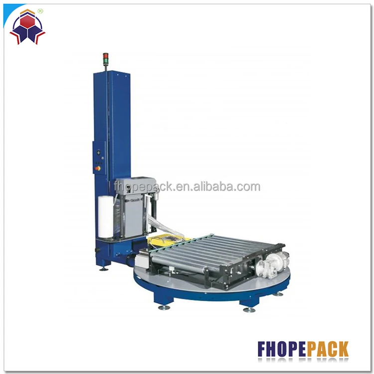 
automatic pallet stretch film wrapping machine and wrapper 