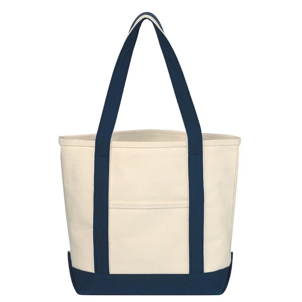 Cheap cotton canvas tote bag with custom printed logo