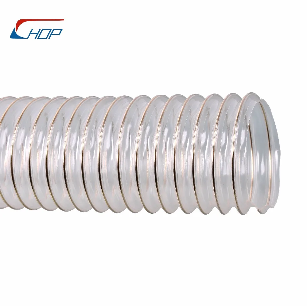 PU Steel Wire Pipe,Plastic Reinforced Hose,Steel Wire Spiral Hose