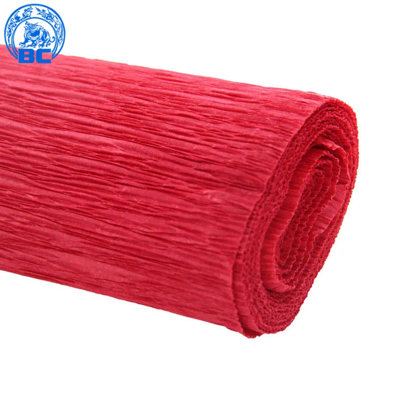 
Hot sale 50*250CM interesting creative handmade art Crepe paper for kids DIY 