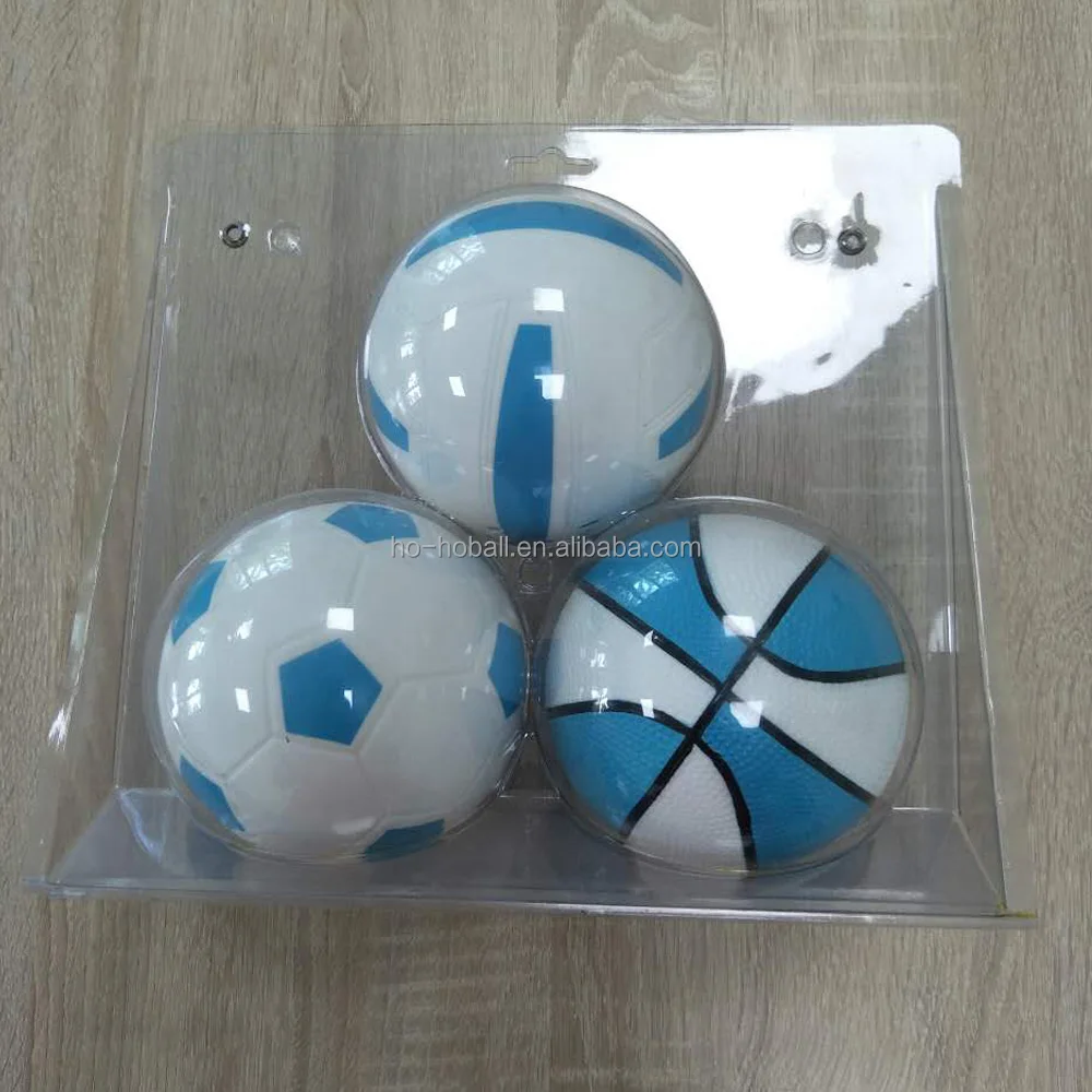 
Mini ball set pack of 3-include 5nch PVC volleyball,basketball and soccer ball 