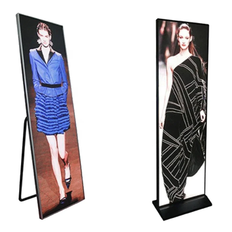 Portable mirror Economic led sign P1.86 P2 P2.5 P3 Digital smart led advertising 4g wifi screen programable LED poster Display