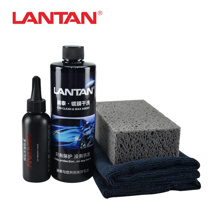 
LANTAN Wholesale Super Polymer Eco-friendly Waterless Car Wax & Wash Liquid Wax 