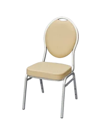 YC-ZL10-04 высокое качество ткань из Дамаска для подушек пошива костюмов в стиле обеденная Золотой Алюминиевый Банкетный стул