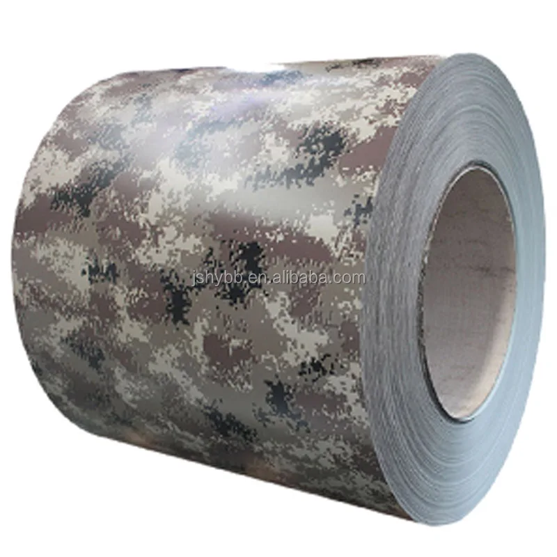 Camouflage PPGI cgcc ppgi coils prepainted galvalume steel