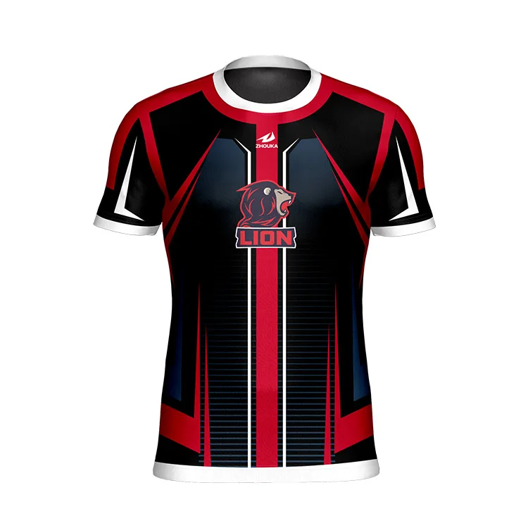 Polyester quick dry sport shirts newly customized athlete jersey