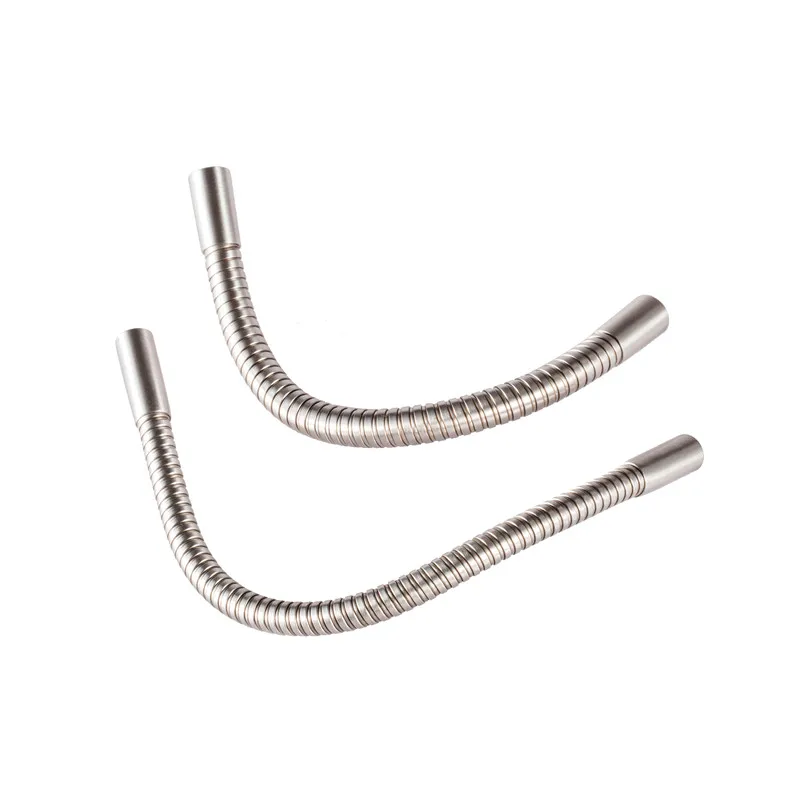 Metal adjustable goose neck flexible lamp pipe holder arm stand