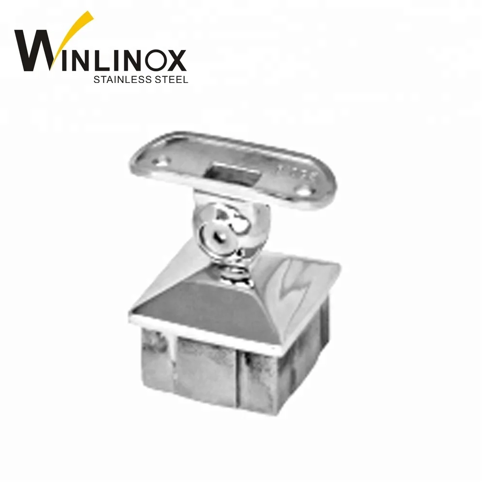 DIY Stair Railing Parts, 304 Post Mount Handrail Bracket Support