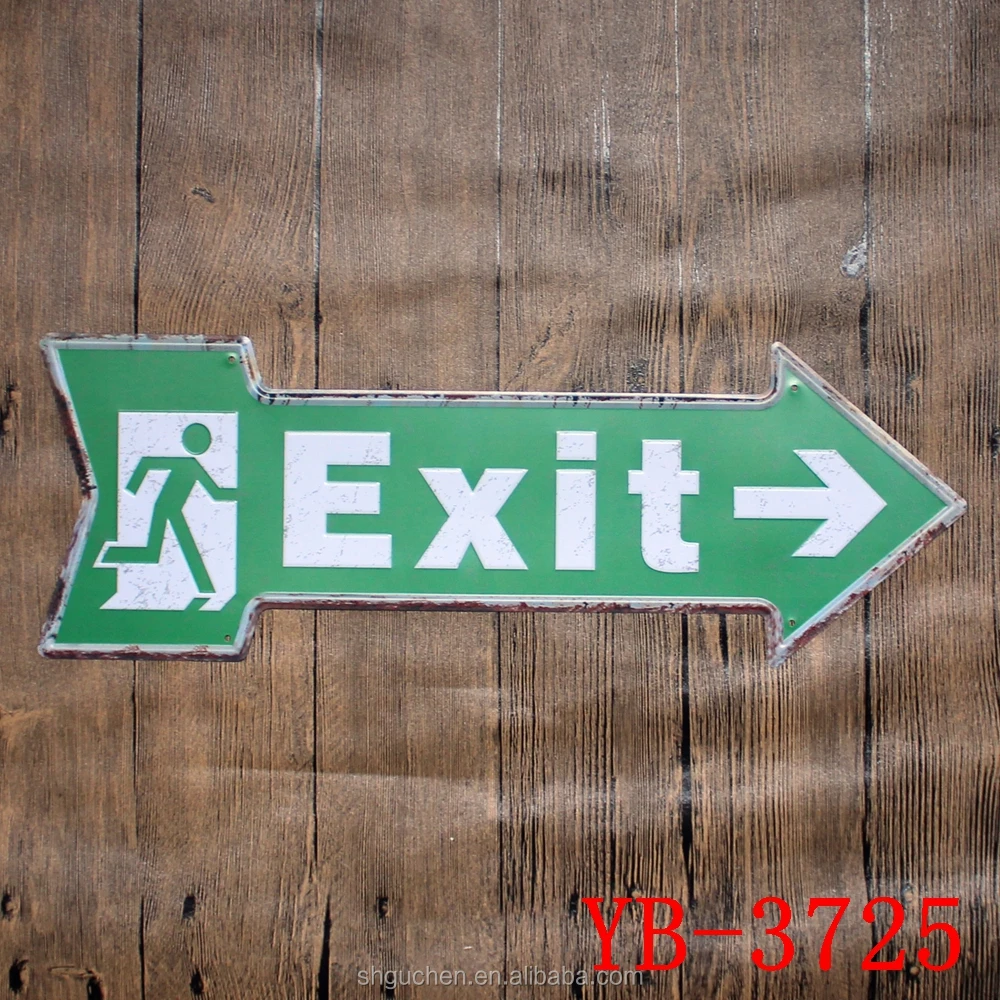 Garage Motel Route 66 Beer Exit Gas Oil Beach Lounge Retro Arrow Metal Tin Signs embossed vintage metal plate