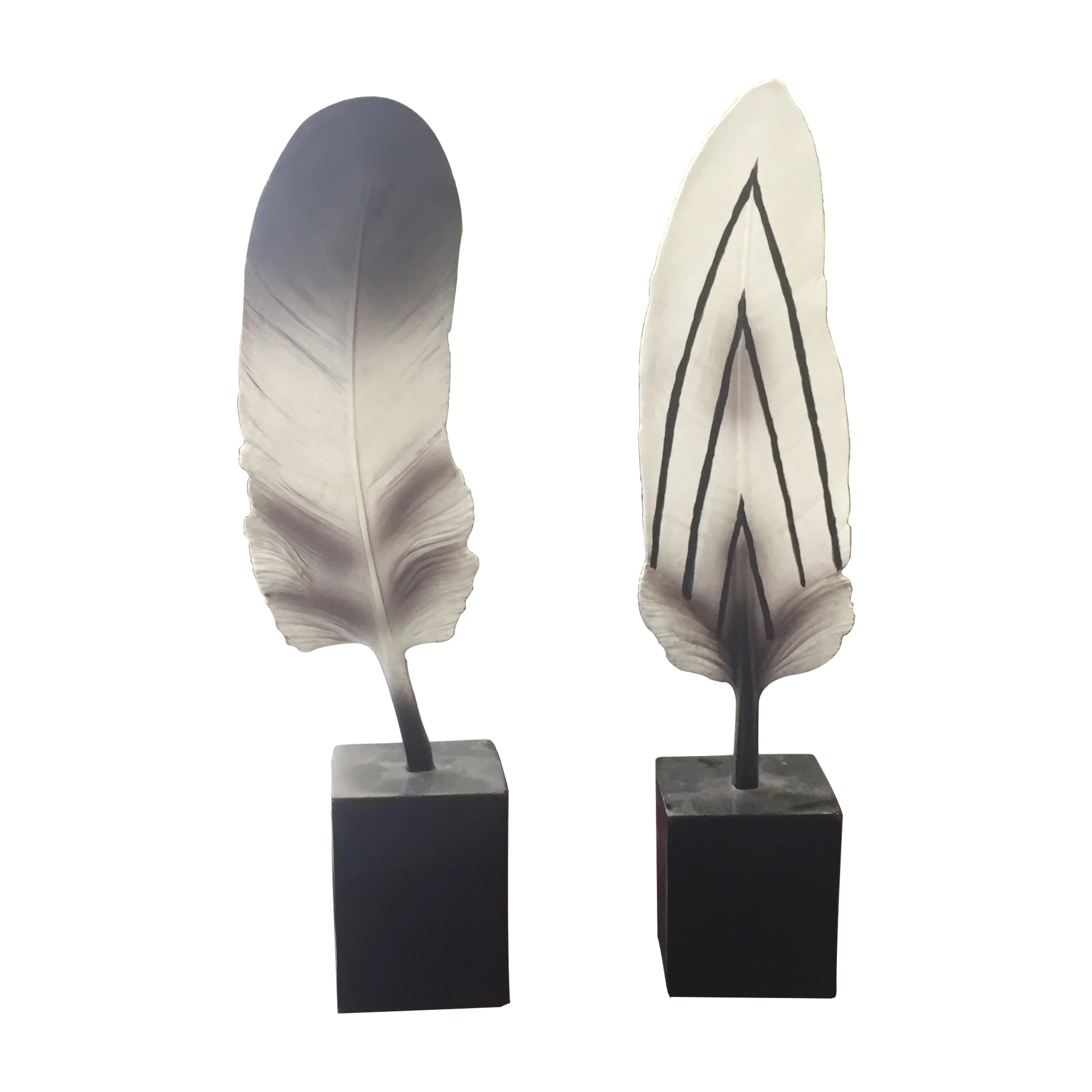 
Indoor Decorative Crafts Home Decoration Resin Artificial Feather 