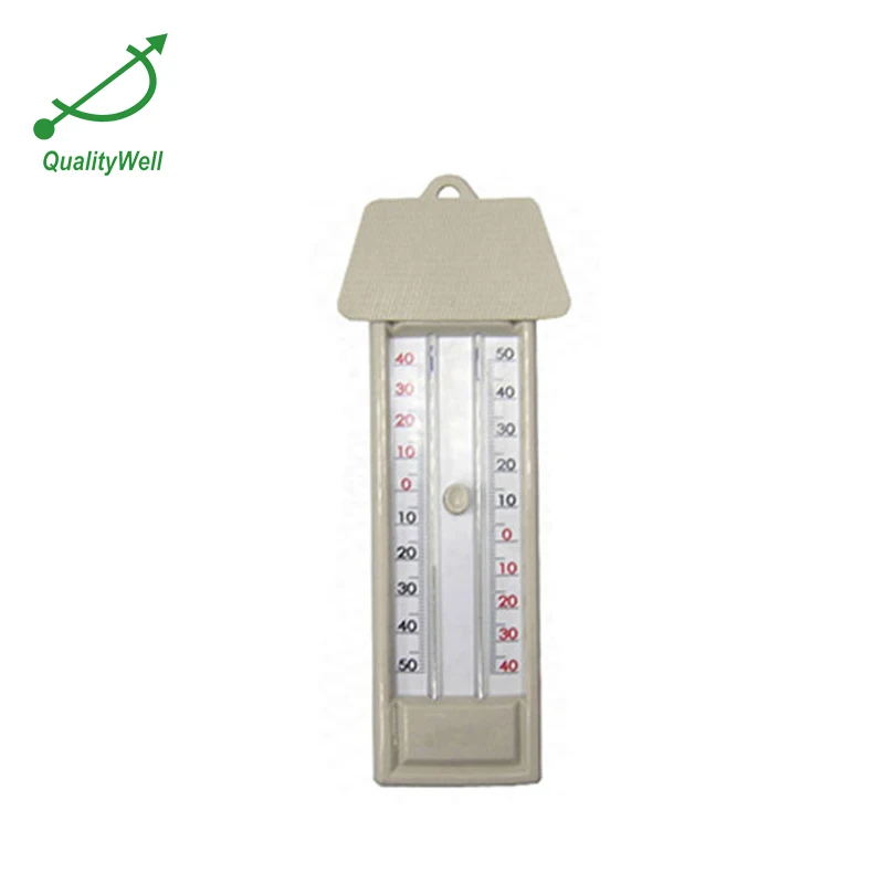 Minimum and Maximum Mercury Glass Hall Pool Thermometer