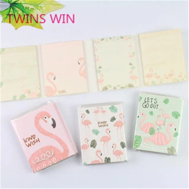 Creative stationery unicorn printing cute sticker maker memo flags sticky notes 955