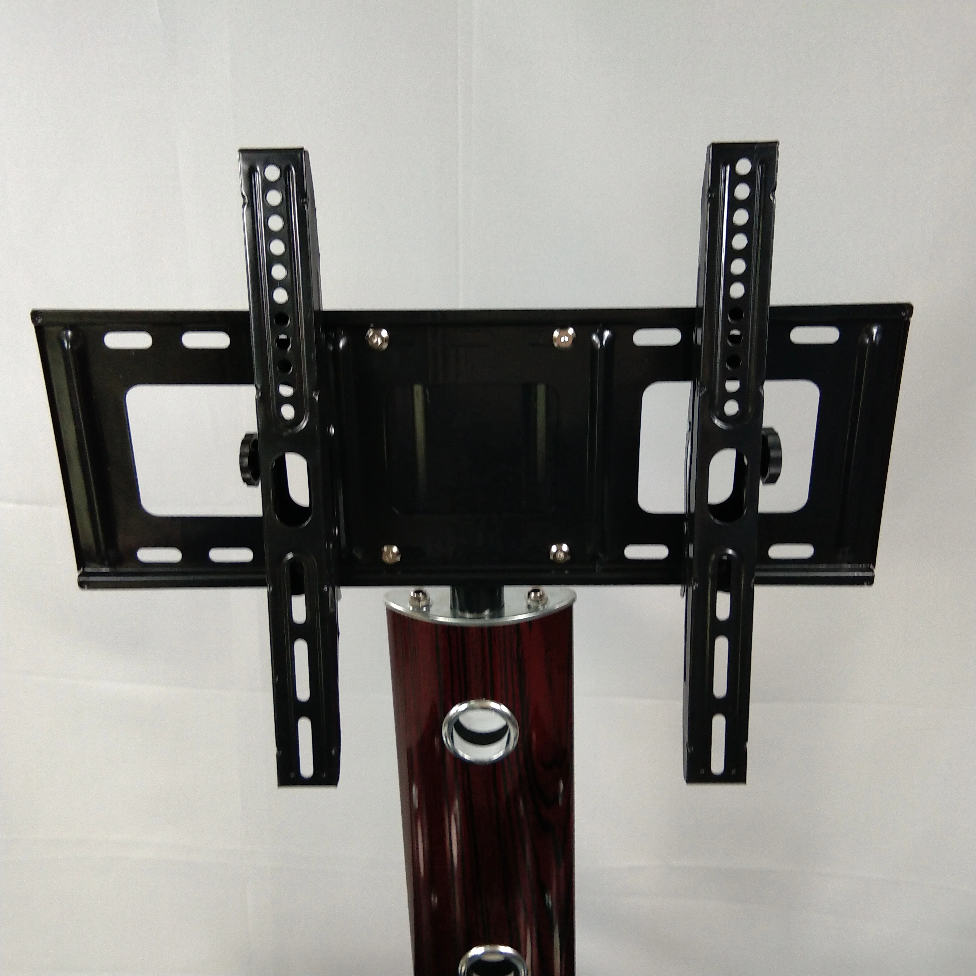 
Foshan factory direct sell glass TV cabinet with metal TV rack 