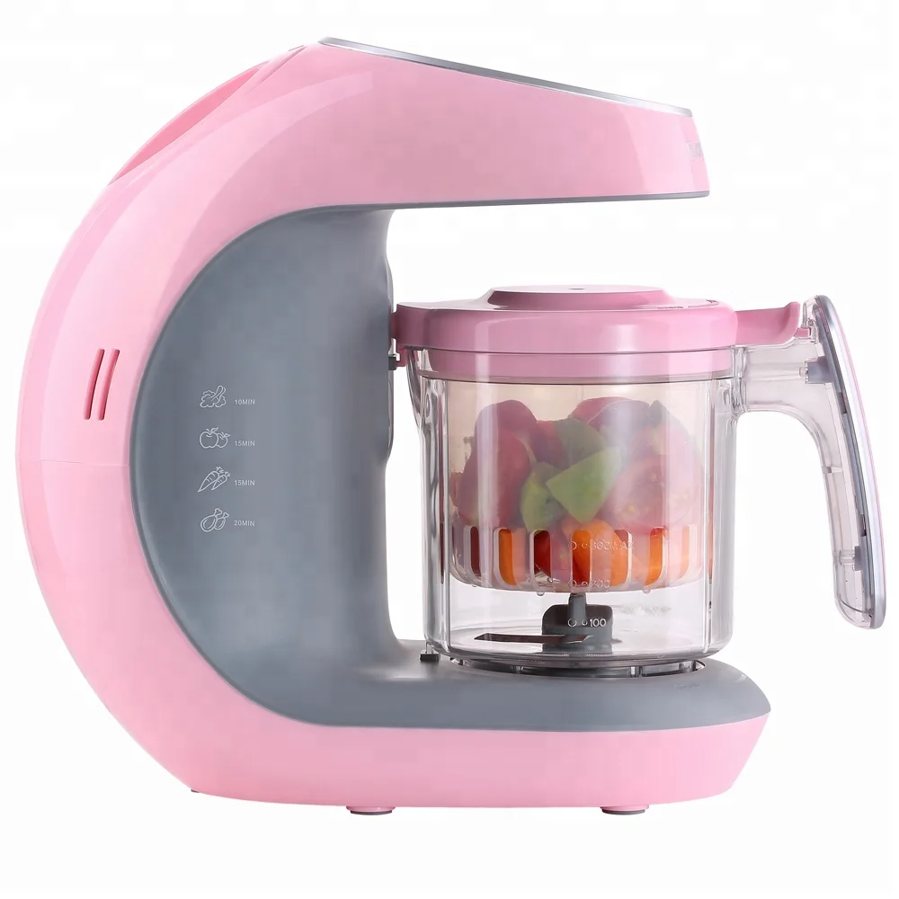 200ml Wide water tank Useful Electric Digital display baby food processor/baby food maker /baby food blender