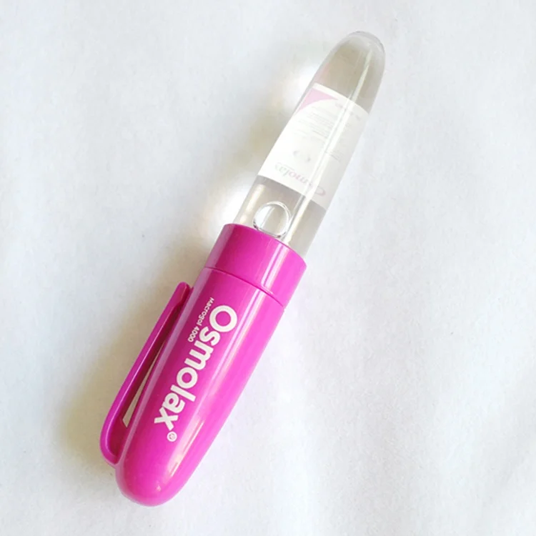 Custom Glitter And 2D PVC Floater inside Plastic Liquid Ball Point Pen Advertising