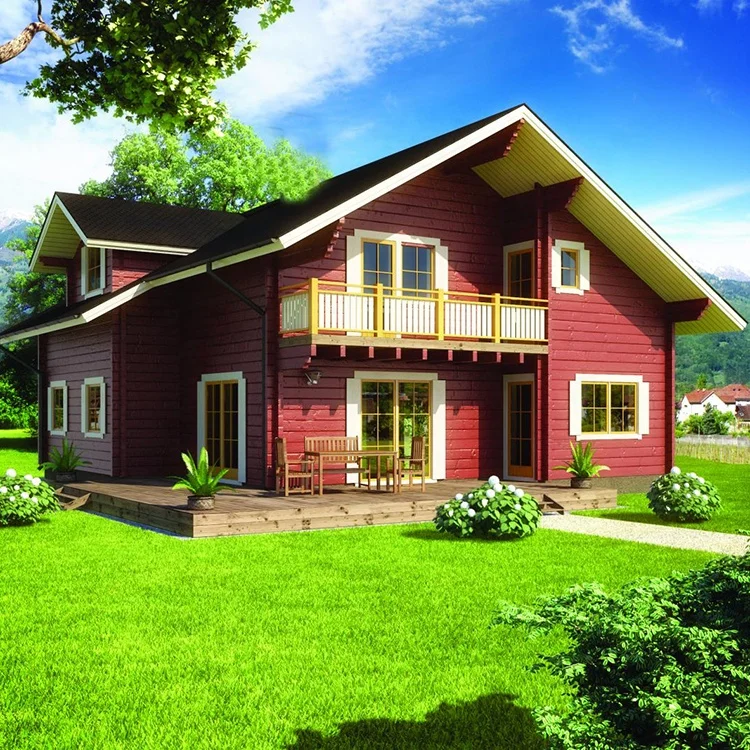 Custom sale easy assembly outdoor cubby two-storey holiday wooden house