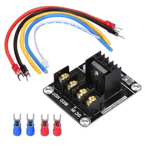 Heated Bed Power Module Power Expansion Board Heated MOS Tube High Current Load Module Upgrade Ramps 1.4 For 3D Printer Parts