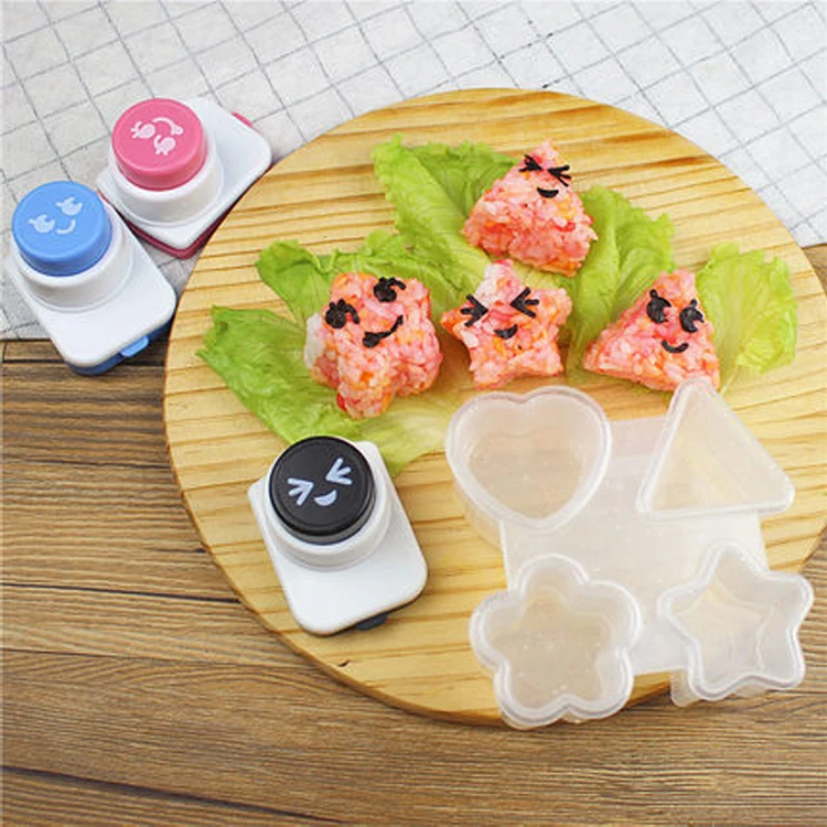 Punch Part 2 Nori Punching Mold Smiling Face Bento Goods from Japan
