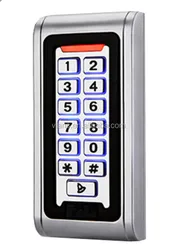 IP68 waterproof Standalone Metal Keypad with doorbell for outdoor access control