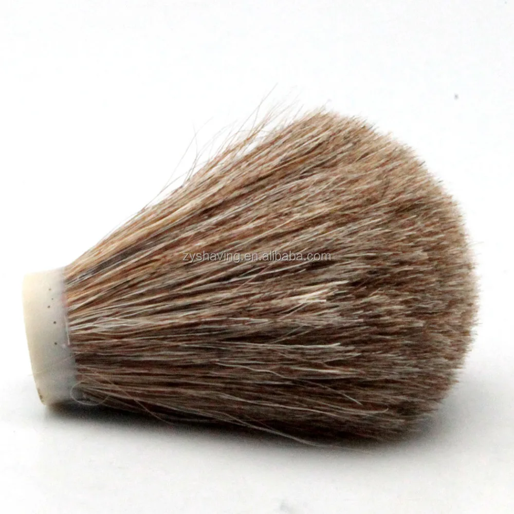 High Grade 100% Horse Hair Shaving Brush Knot For DIY Barber Tool 21*70mm