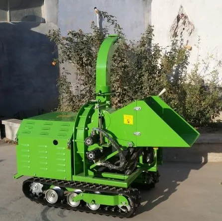 China Cheap price crawler  wood chipper /  pto driven wood chipper shredder / chip wood machine for sale