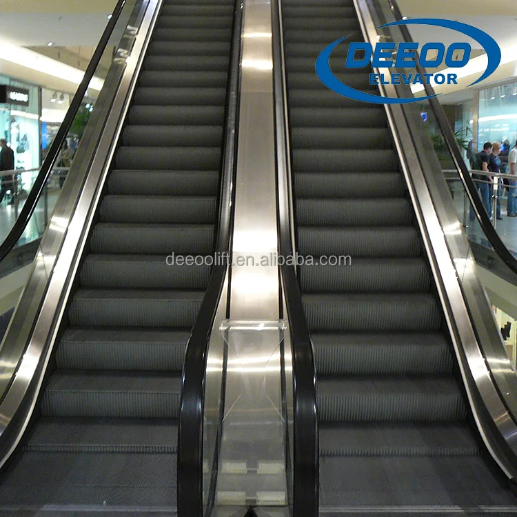 
high quality indoor handrail escalator for shopping mall 