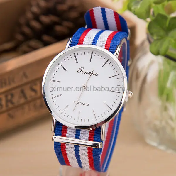 Popular braided geneva watches for women