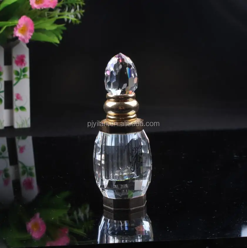 Оптовая продажа 3 мл 6 12 k9 красивый прозрачный розовый Кристальный Топ флакон духов для подарка любимой