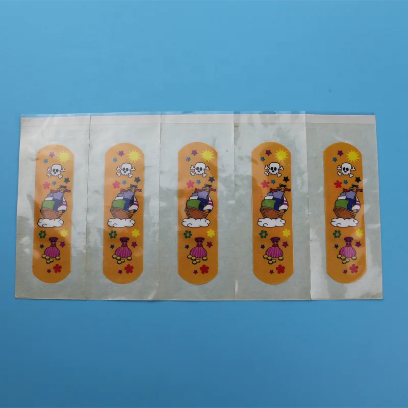 Medical PE Adhesive Bandage Cartoon Band-aid Elastic Band-aid for Kids