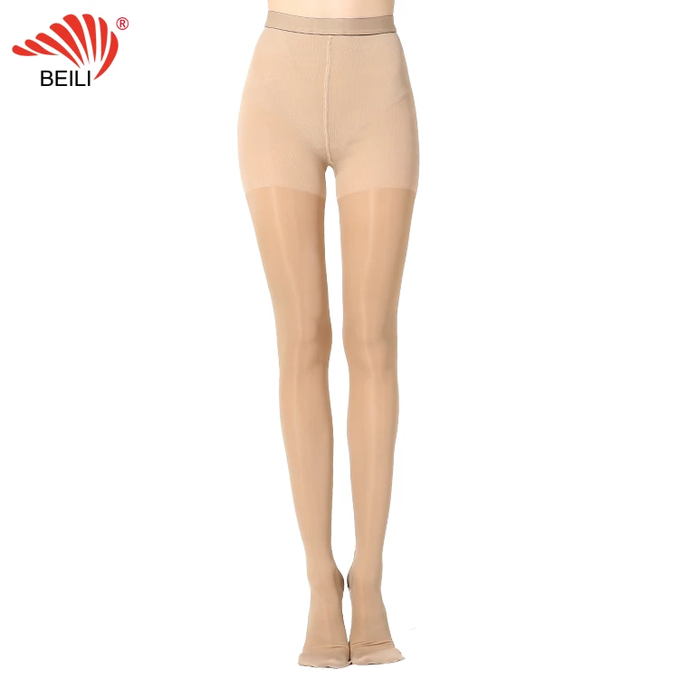 20 years manufacturer women thin leggings slim tight for body shaping medical grade light compression stockings pantyhose