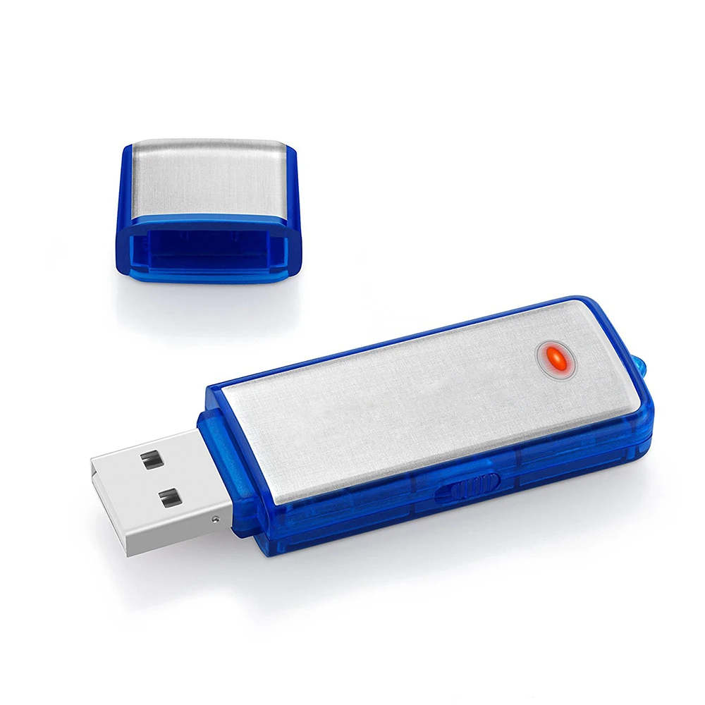 Support MP3 Player 8GB USB Flash Drive Mini Dictaphone