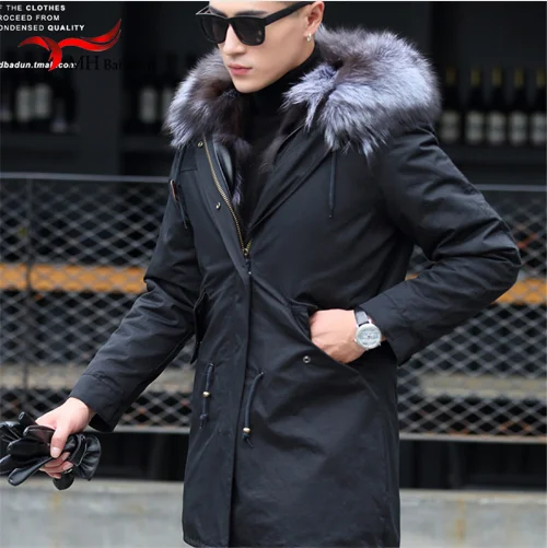  Доставка DHL в армейском стиле; Зеленое зимнее пальто холодного цвета для женщин и мужчин длинные из натурального меха с большим воротником енота h