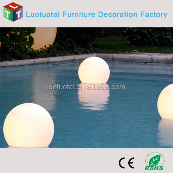 
high quality waterproof rechargeable led ball lamp outdoor /beach ball 