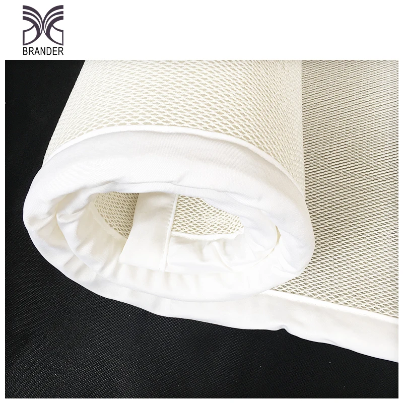 custom 5-7mm think 3d air mesh fabric for Breathable lining mattress material mesh mat Heating mattress
