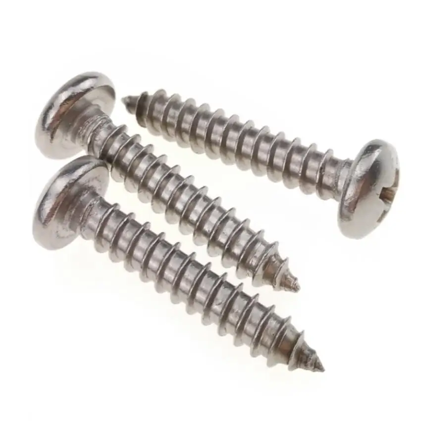 
Pan Head Self Tapping Screws Stainless Steel 304 for Engineering 