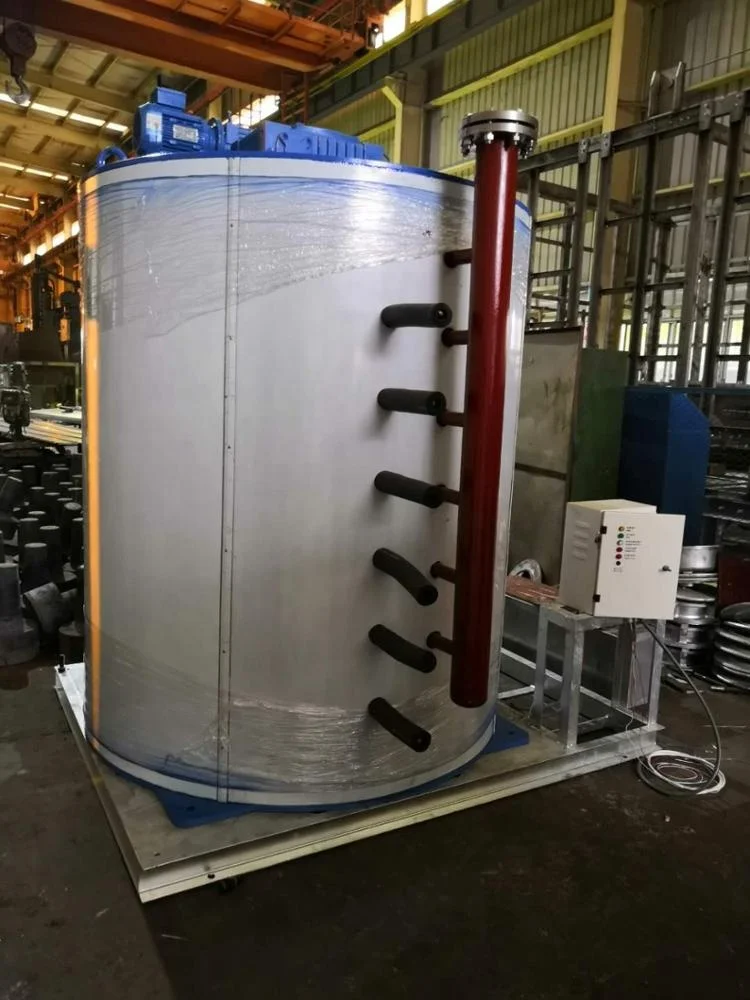 
10Ton flake ice machine evaporator for fishery 