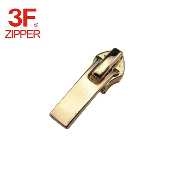 Custom Made Designer Metal Gold Zipper Pull