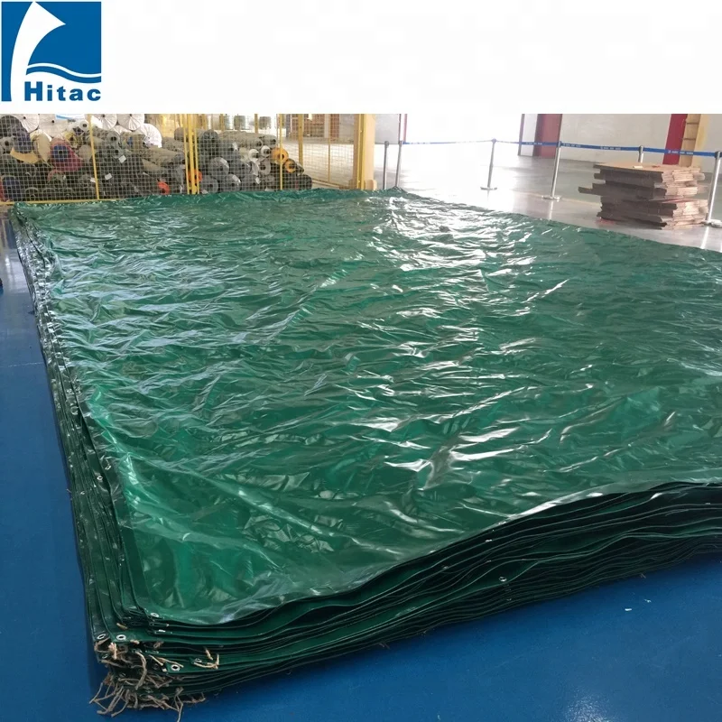 Super strong heavy duty pvc vinyl coated polyester tarpaulin