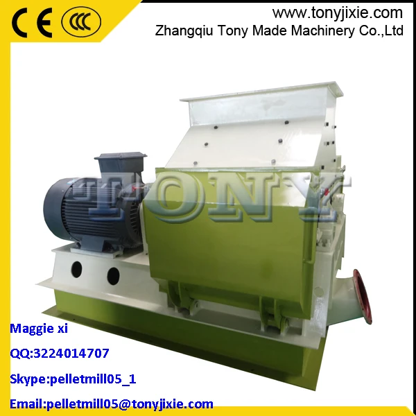 4-8t/h Biomass coconut husk hammer mill/hammer mill for wood chips/shavings/crop etc.
