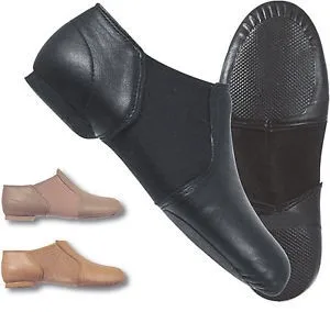 
7000042 Wholesale OEM Adults Children Portable Dance Leather Jazz Shoe 