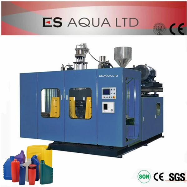 Full automatic extrusion blow molding machine for PP ,HDPE